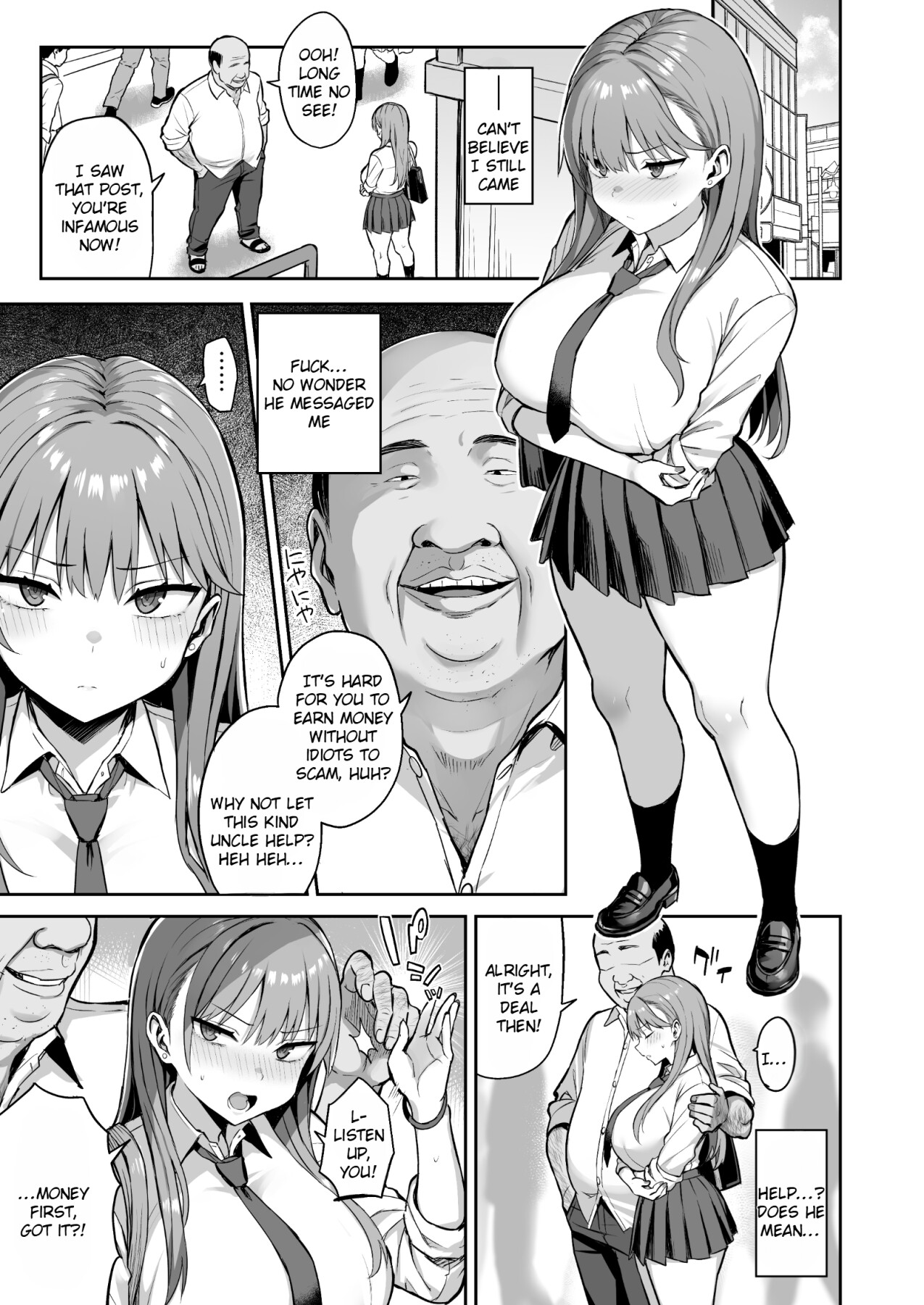 Hentai Manga Comic-Punishment sex for a cheeky sugar daddy girl-Read-28